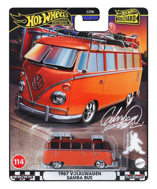 Hot Wheels Premium 1967 Volkswagen Samba Bus – Premium Boulevard