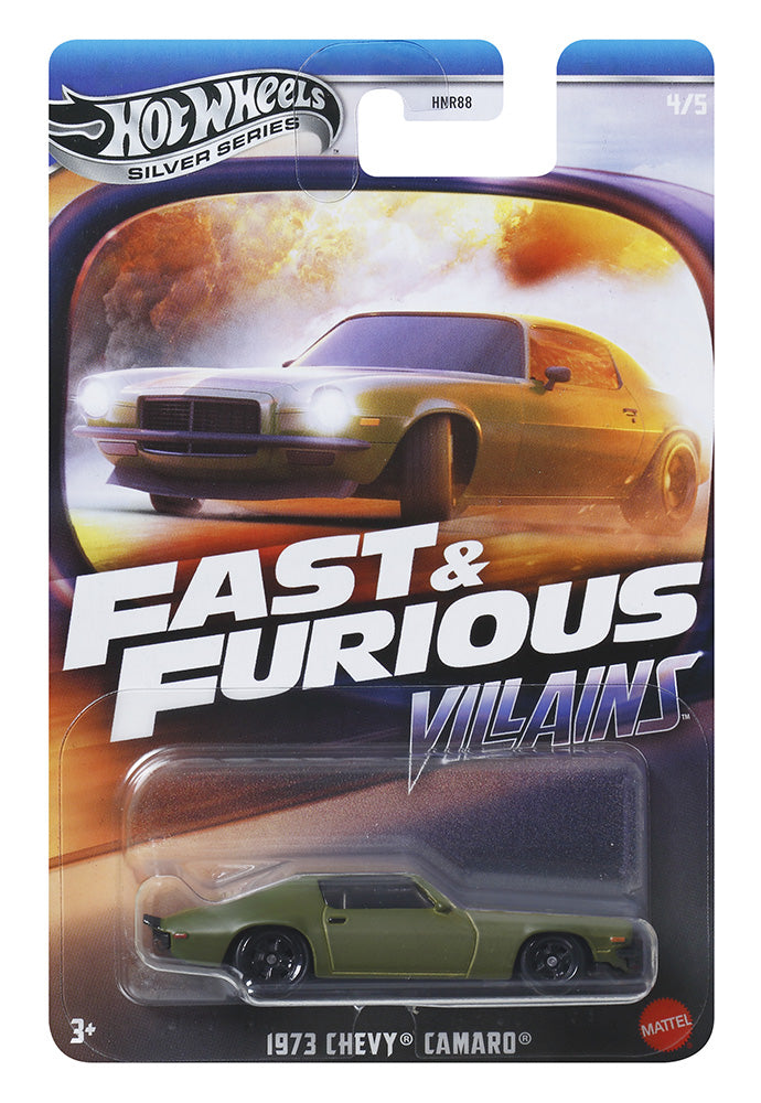 HOT WHEELS SILVER SERIES FAST & FURIOUS (VILLAINS)