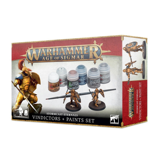 Warhammer 60-10 BS F BS T - Aos Stormcast Paint Set