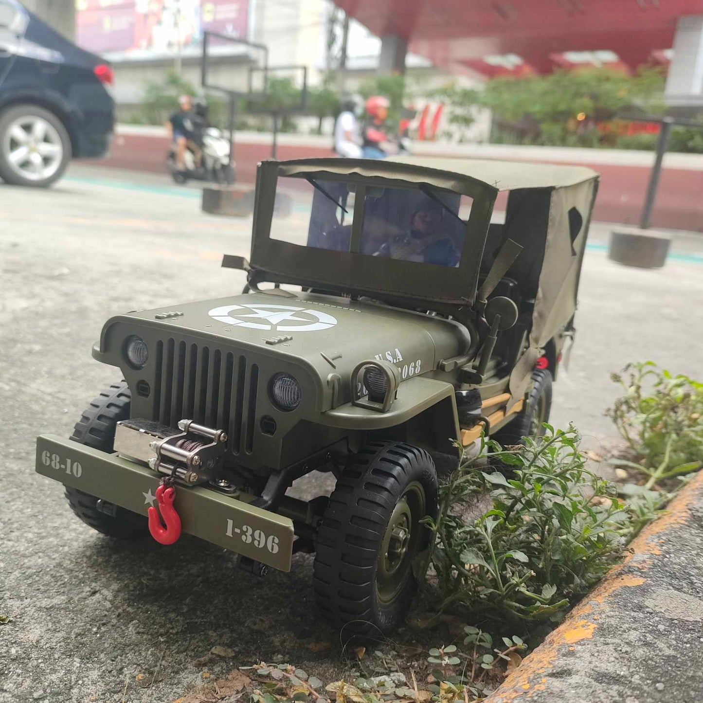 1:10 Willys Military Jeep Crawler