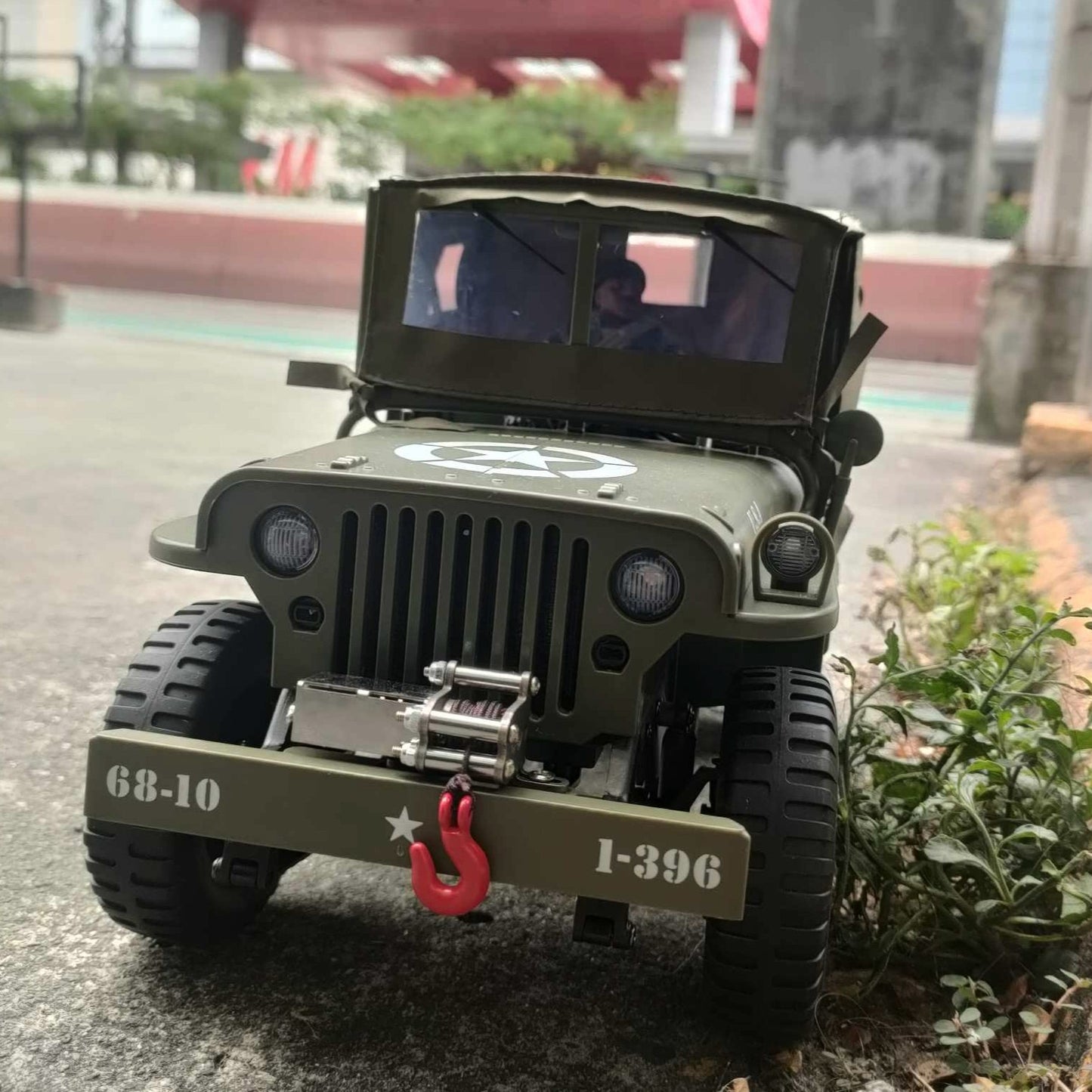 1:10 Willys Military Jeep Crawler