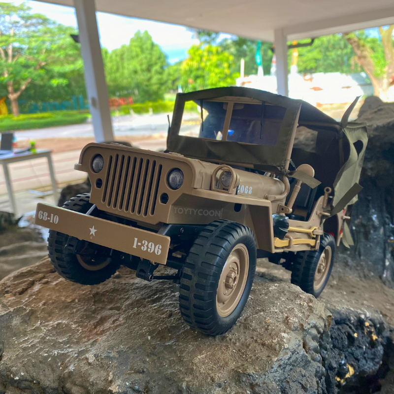 1:10 Willys Military Jeep Crawler