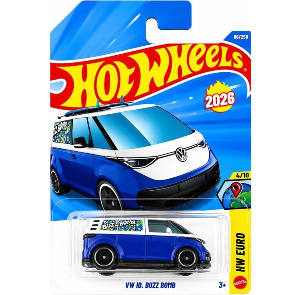 Hot Wheels HW Euro - VW ID. Buzz Bomb