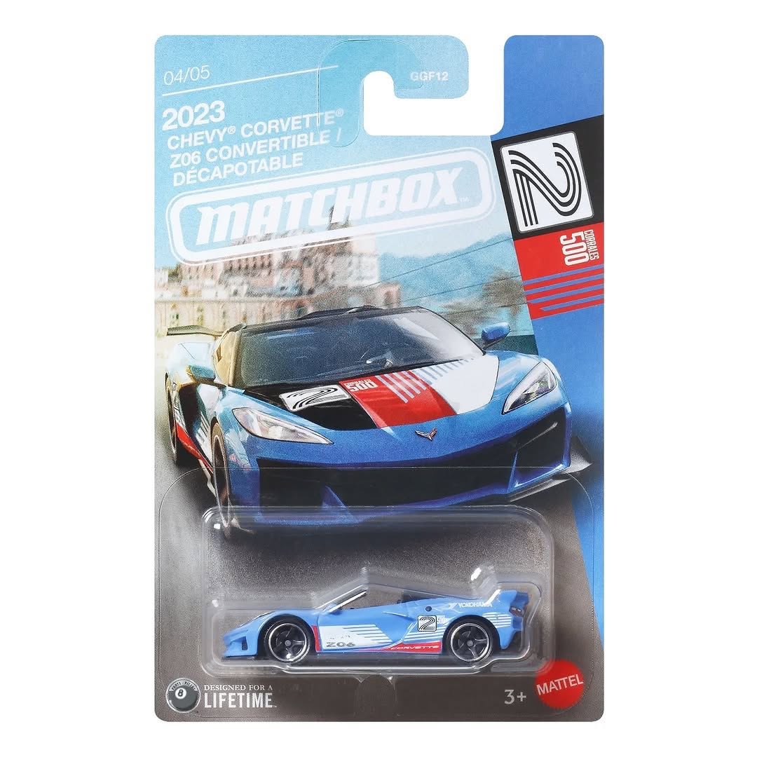 MatchBox 2023 Chevy Corvette Z06 Convertible/Decapotable