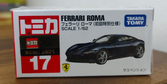 Takara Tomy Tomica No. 17 Ferrari Roma