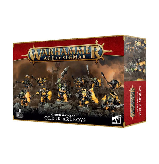Warhammer 89-61 Orruk  Warclans Orruk Ardboyz