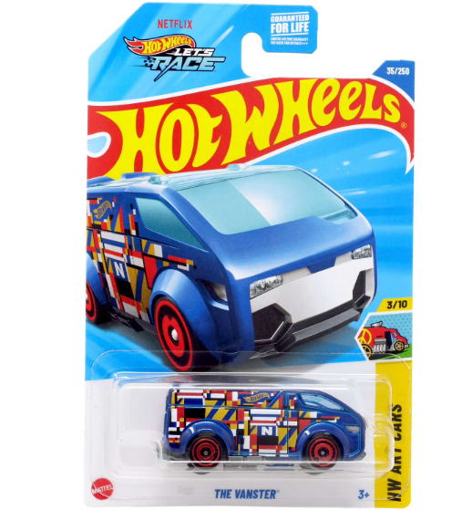 HOT WHEELS HW ART CARS The Vanster
