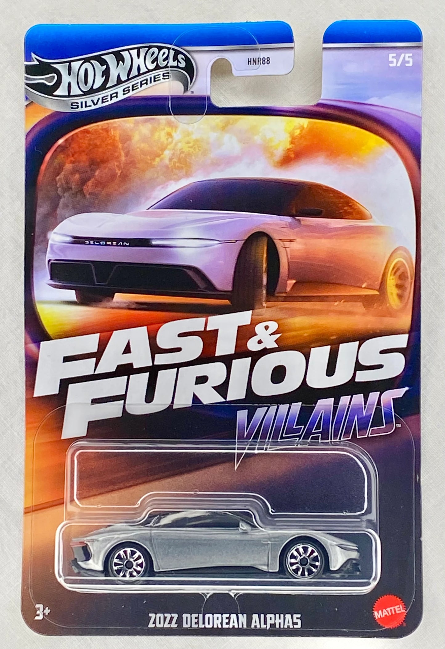 HOT WHEELS SILVER SERIES FAST & FURIOUS (VILLAINS)