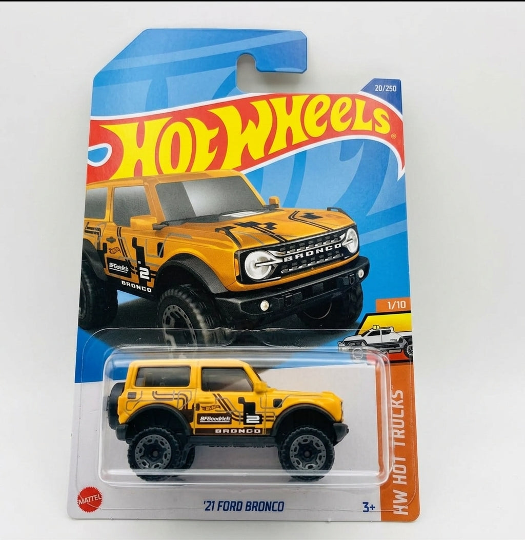 Hot Wheels HW: Hot Tracks - 21' Ford Bronco