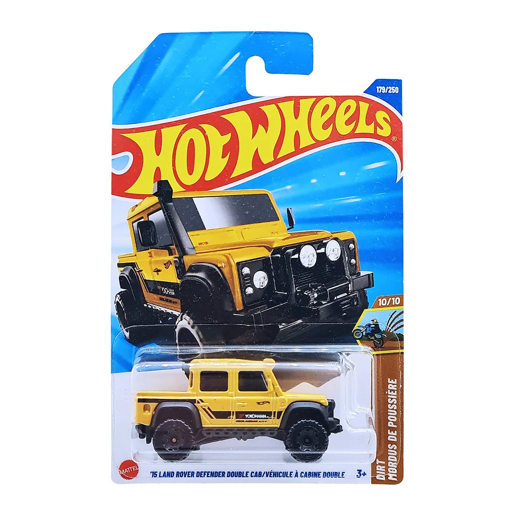 Hot Wheels Dirt Mordus De Poussiere - '15 Land Rover Defender Double Cab/Vehicule A Cabine Double
