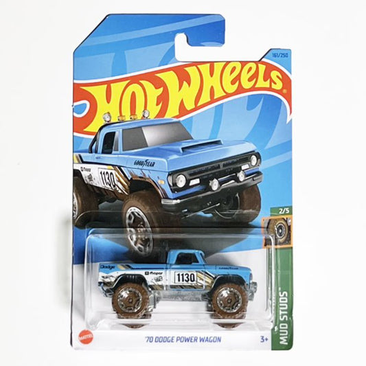 Hot Wheels Mud Studs - '70 Dodge Power Wagon