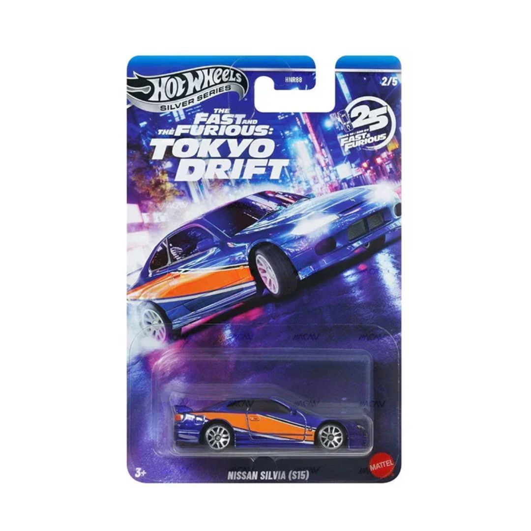 Hot Wheels Premium Fast & Furious Tokyo Drift Nissan Silvia (S15)
