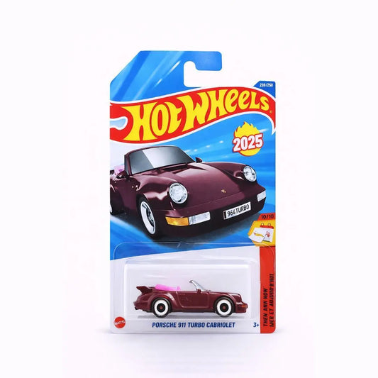 Hot Wheels Then and Now - Porsche 911 Turbo Cabriolet