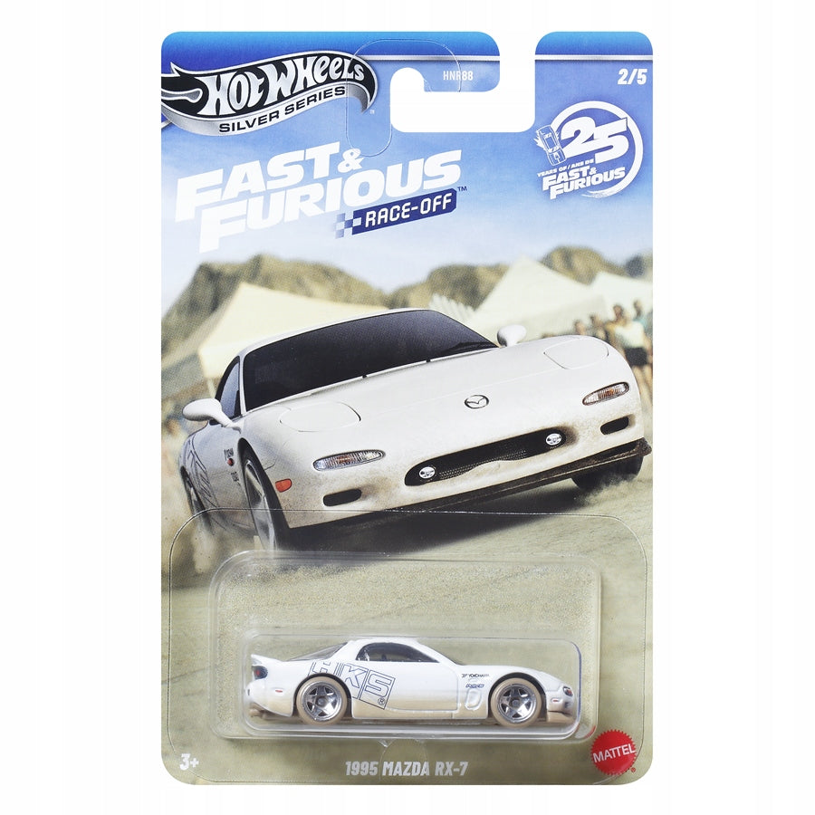HOT WHEELS SILVER SERIES FAST & FURIOUS (RACE-OFF)