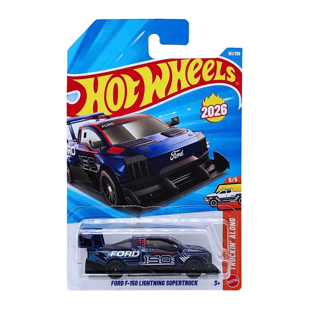 Hot Wheels Truck Along - Ford F-150 Lightning Supertruck