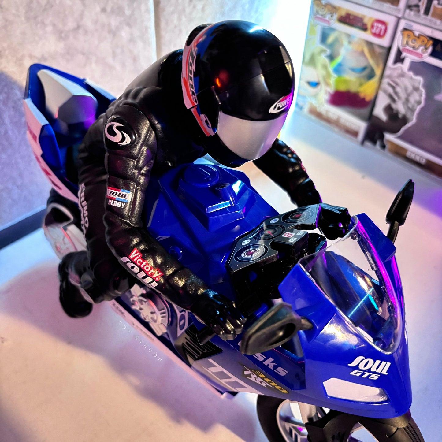 2.4Ghz Self Balancing Stunt Motorcycle RC 1:6 Scale