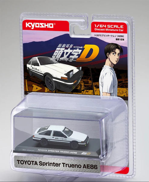 KYOSHO 1:64 Diecast TOYOTA Sprinter Trueno AE86