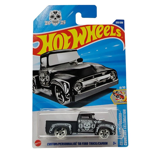HOT WHEELS CUSTOM/PERSONNALISE '56 FORD TRUCK/CAMION