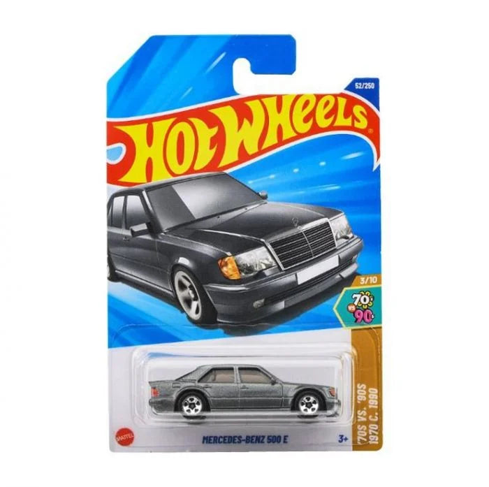 Hot Wheels '70s vs. '90s - Mercedes-Benz 500 E