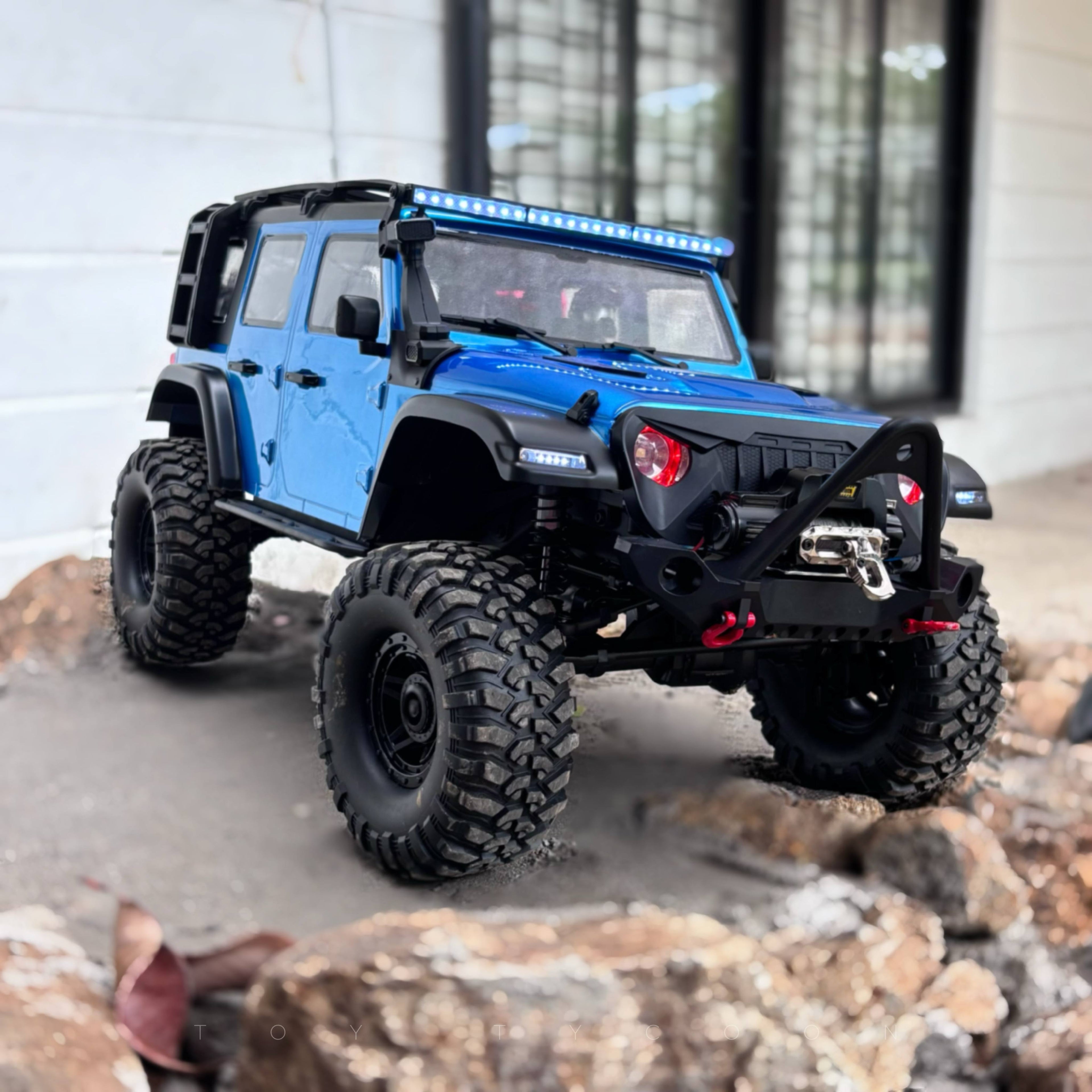 1:10 Rubicon 4x4 Scale Crawler RC With Winch
