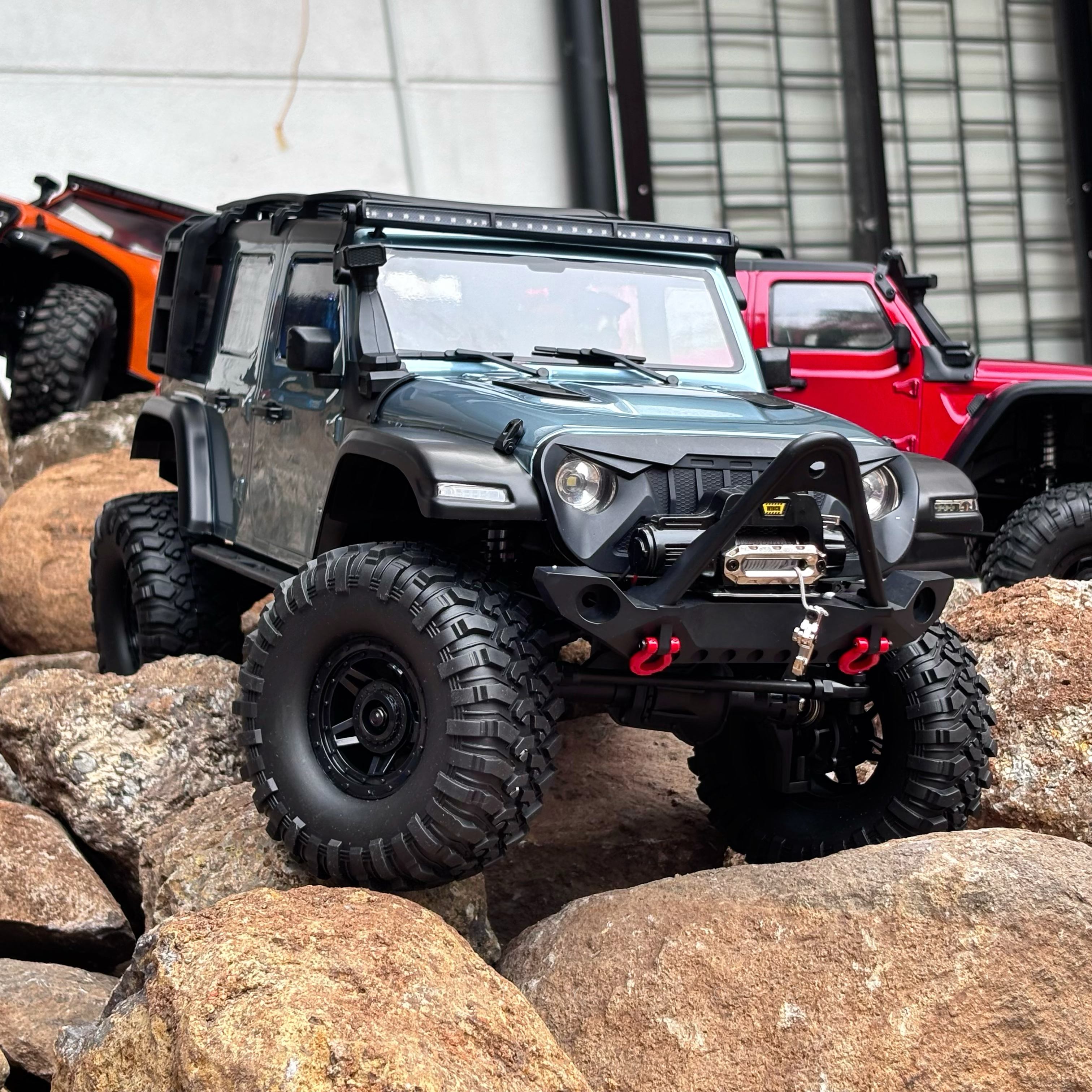 1:10 Rubicon 4x4 Scale Crawler RC With Winch