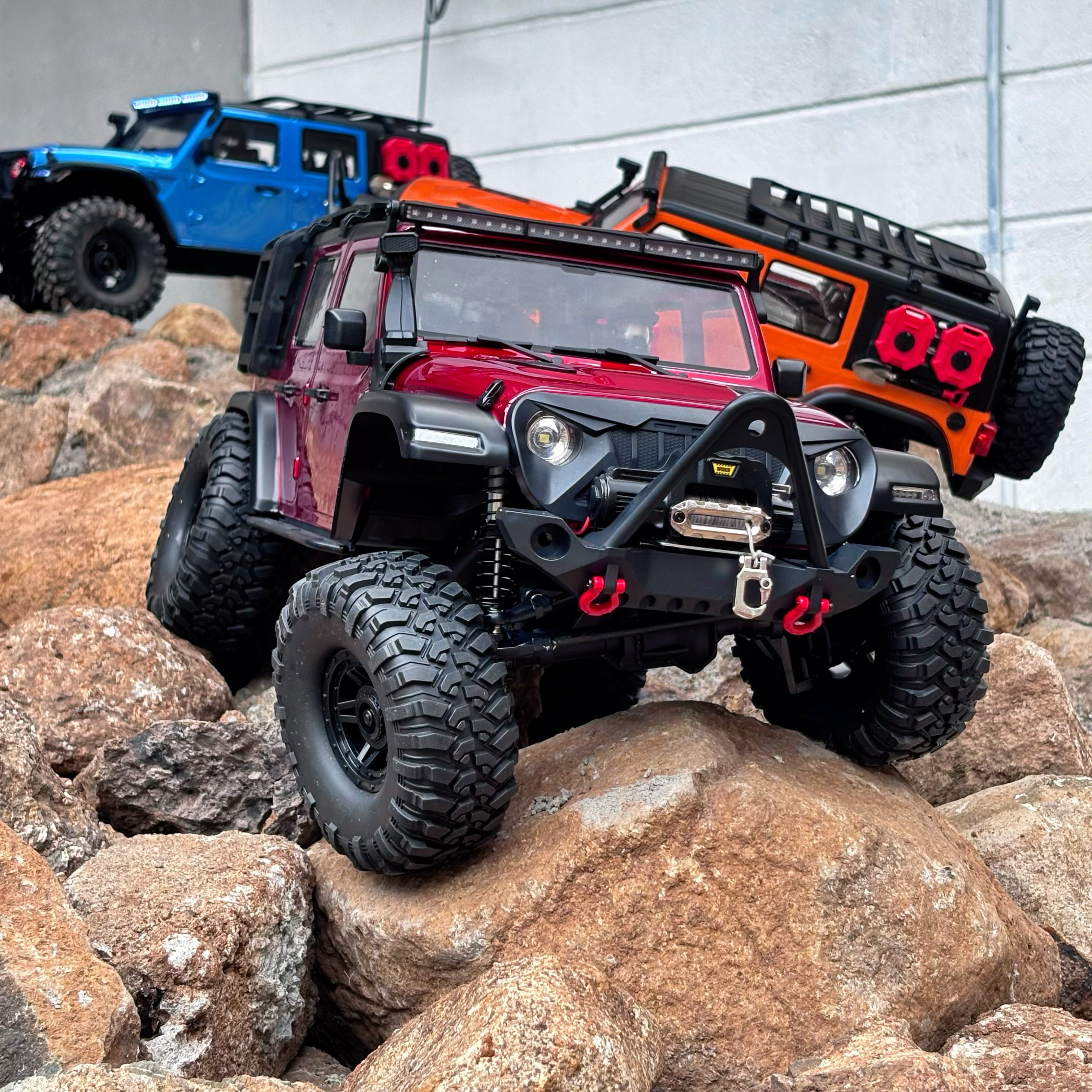 1:10 Rubicon 4x4 Scale Crawler RC With Winch