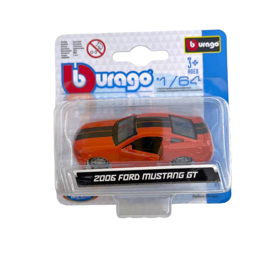 BBURAGO 2006 Ford Mustang GT Orange