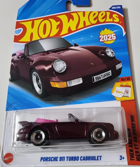 Hot Wheels Porsche 911 Turbo Cabriolet