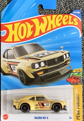 Hot Wheels Mazda RX-3 Yellow