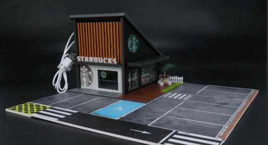 1:64 Starbucks Diorama