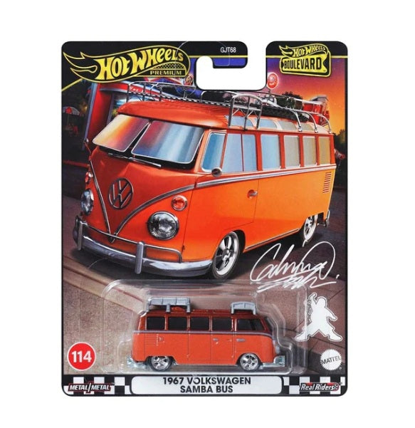 Hot Wheels Premium HW Boulevard - 1967 Volkswagen Samba Bus