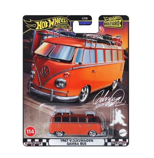 Hot Wheels Premium 1967 Volkswagen Samba Bus – Premium Boulevard