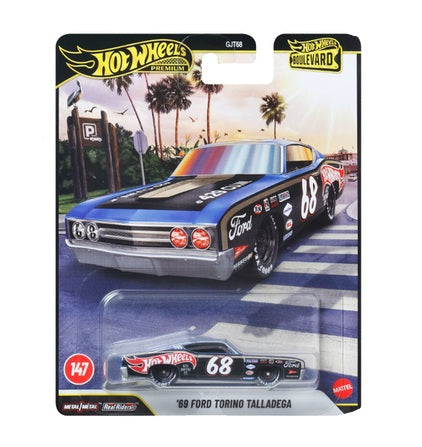 Hot Wheels Premium Boulevard '69 Ford Torino Talladega
