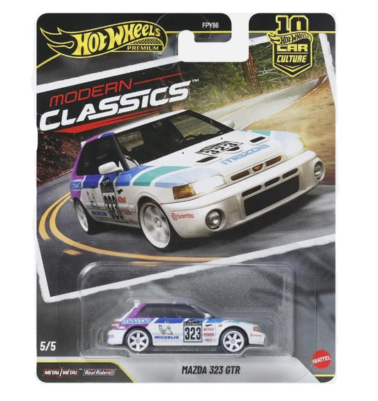 Hot Wheels Premium Car Culture Modern Classics Mazda 323 GTR