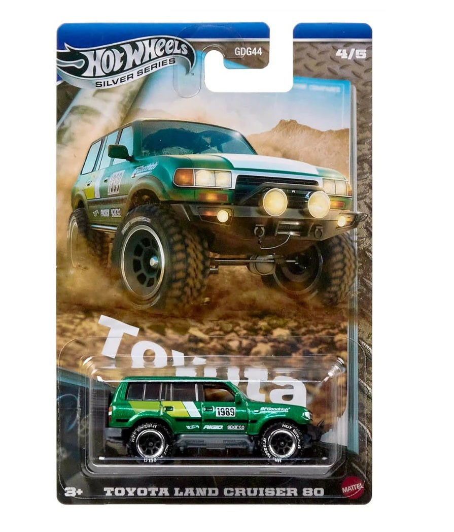 Hot Wheels Premium Toyota Trucks - Toyota Land Cruiser 80