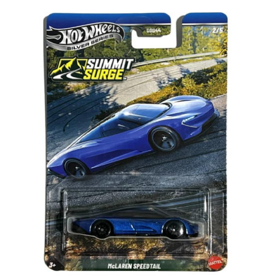 Hot Wheel Premium Silver Series Summit Surge McLaren Speedtail