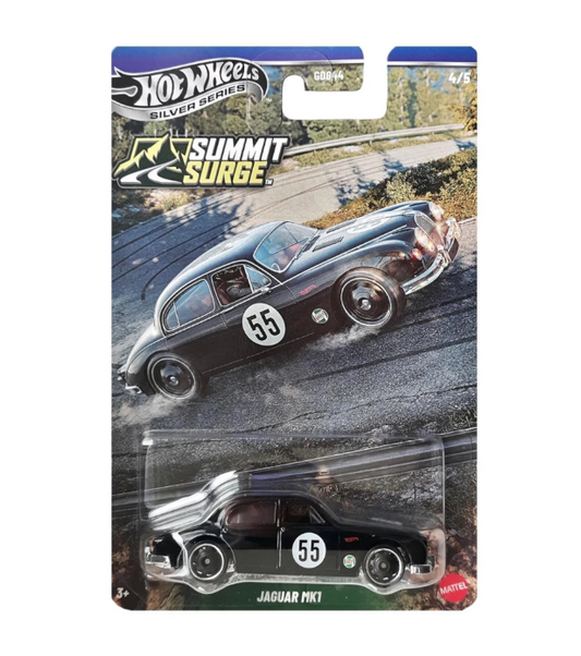 Hot Wheel Premium Silver Series Summit Surge Jaguar MK1