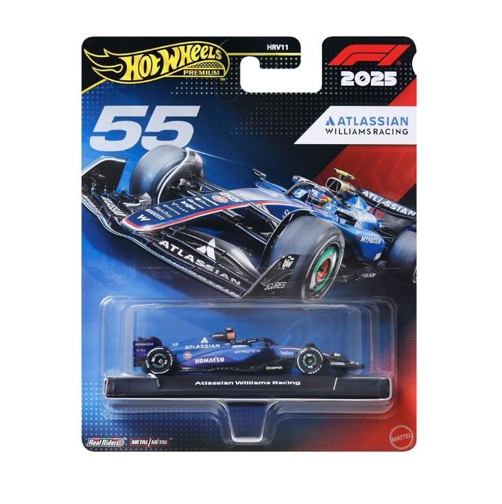 Hot Wheels Premium F1 Atlanssian William Racing