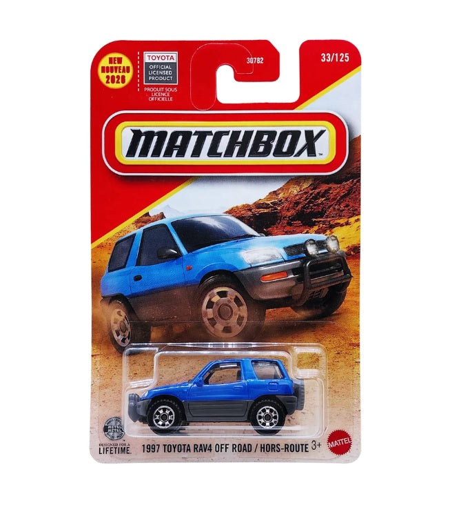 MatchBox 1997 Toyota RAV4 Off Road / Hors-Route