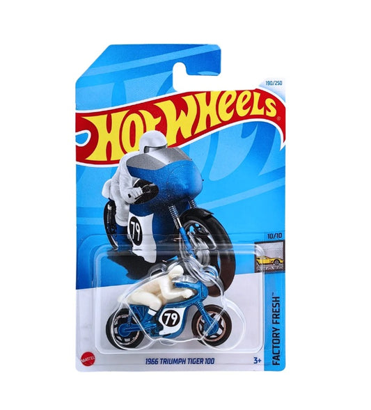 Hot Wheels Factory Fresh - 1966 Triumph Tiger 100