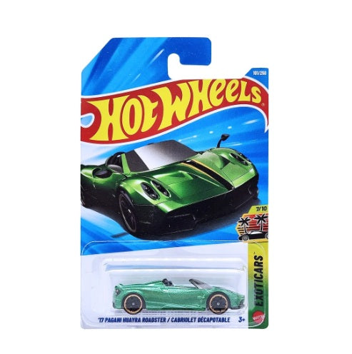 Hot Wheels Exoticars - '17 Pagani Huayra Roadster/Cabriolet Decapotable