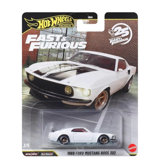 HOT WHEELS PREMIUM FAST & FURIOUS 1969 Ford Mustang Boss 302