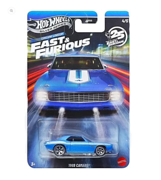 Hot Wheels Premium Fast & Furious Dream Line Up - 1969 Camaro