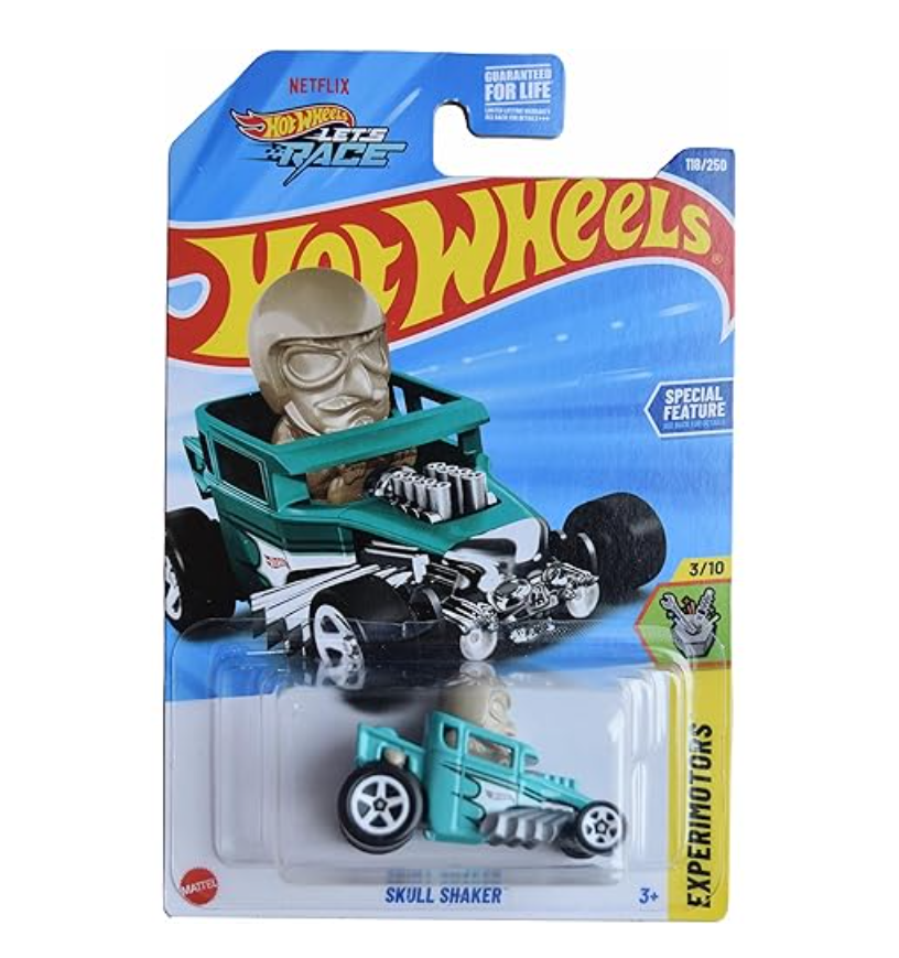 Hot Wheels  Experimotors - Skull Shakers