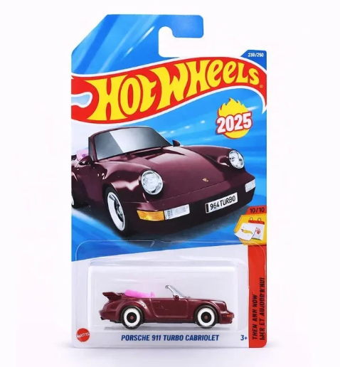 Hot Wheels Then and Now - Porsche 911 Turbo Cabriolet