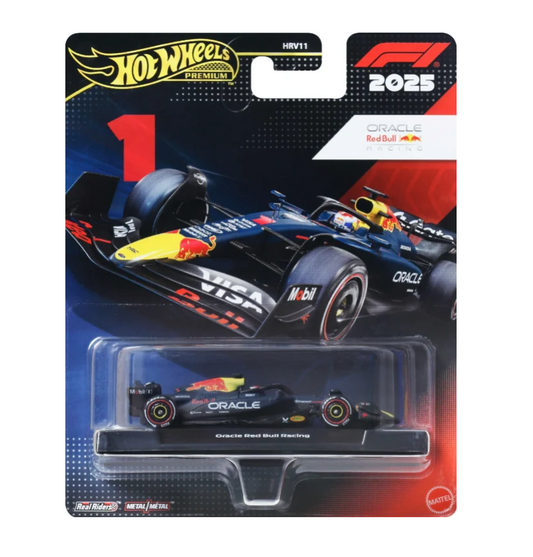 Hot Wheels Premium F1 Oracle Red Bull Racing