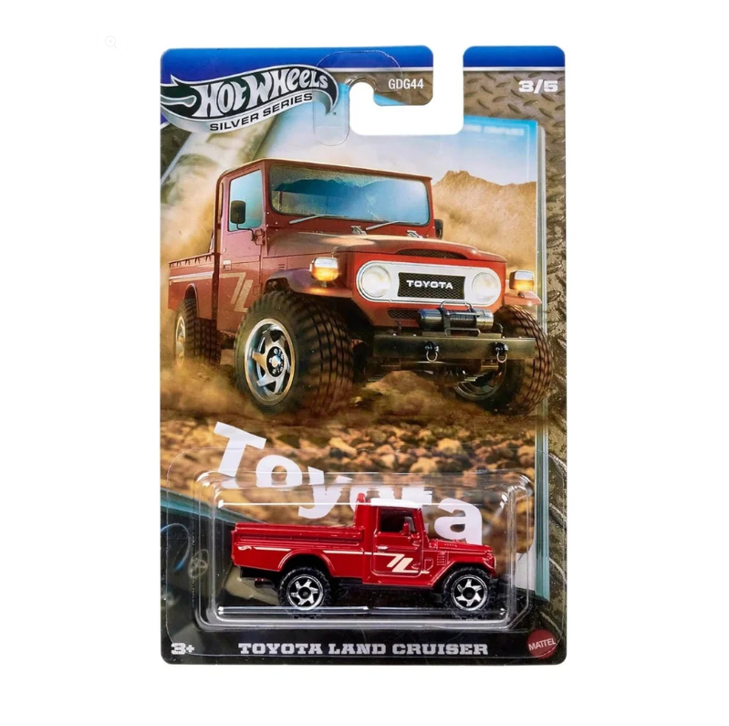 Hot Wheels Silver Series Toyota Trucks - Toyota Land Cruiser