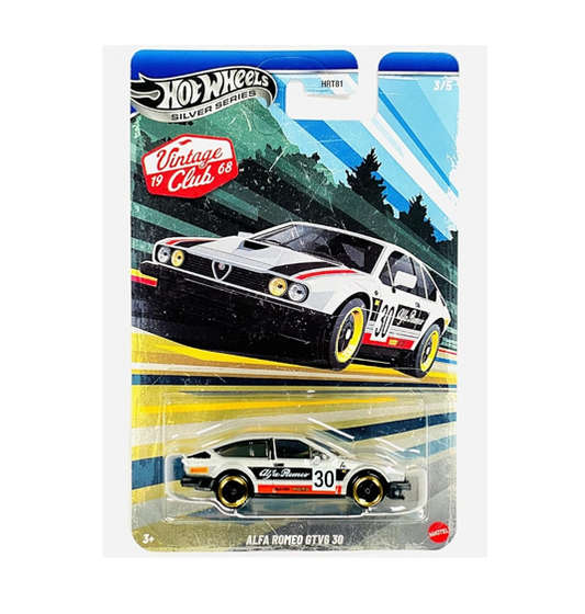 Hot Wheels Silver Series Vintage Club - Alfa Romeo GTV6 30