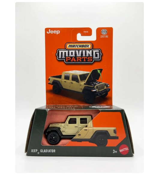 MatchBox Moving Parts Jeep Gladiator