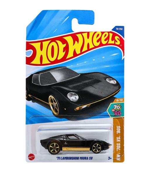 Hot Wheels HW '70S VS. 90'S - '71 Lamborghini Miura SV